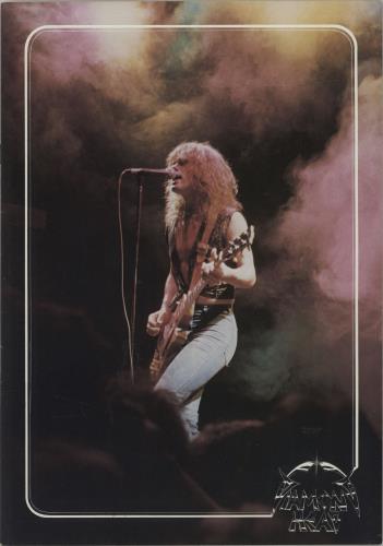 Diamond Head Borrowed Time UK tour programme (679918) TOUR